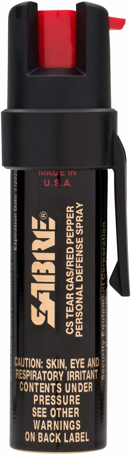 SABRE Pocket Pepper Spray Unit with Clip Academy