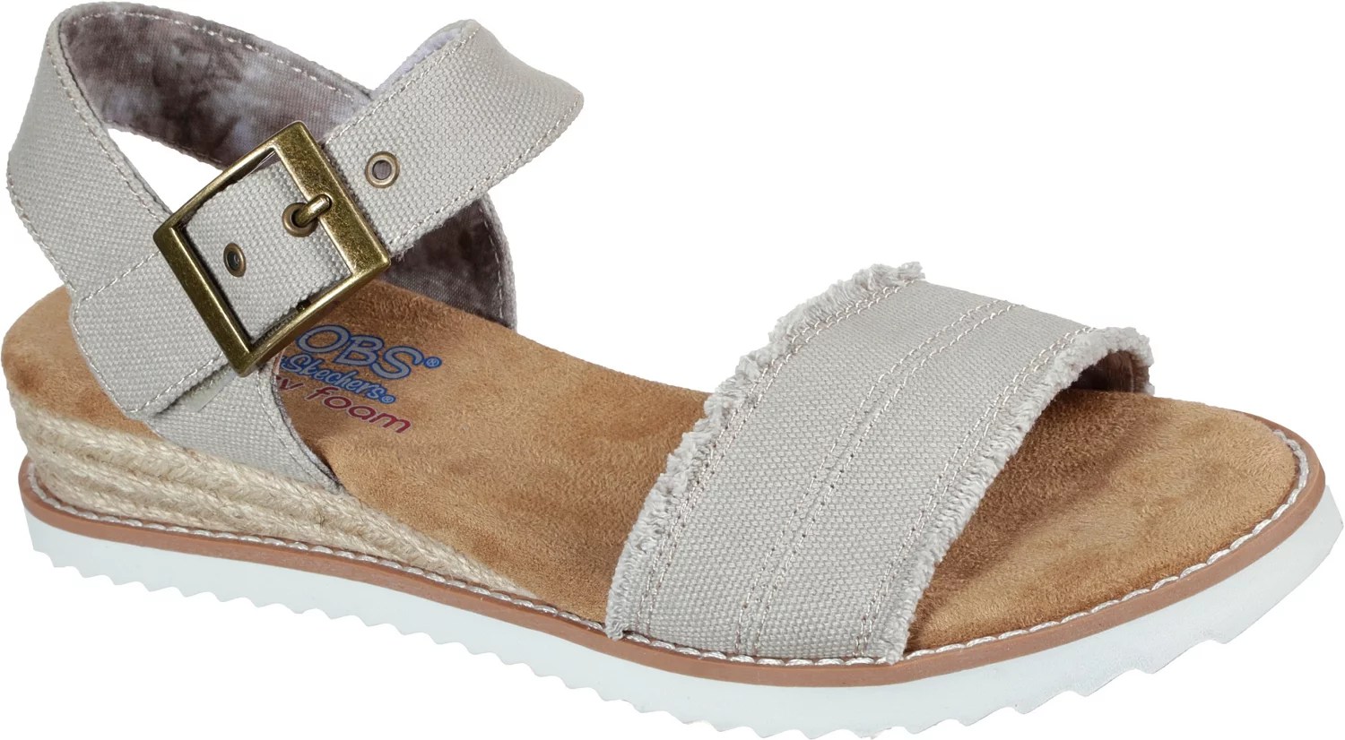 SKECHERS Women's BOBS Desert Kiss Adobe Princess Sandals Academy