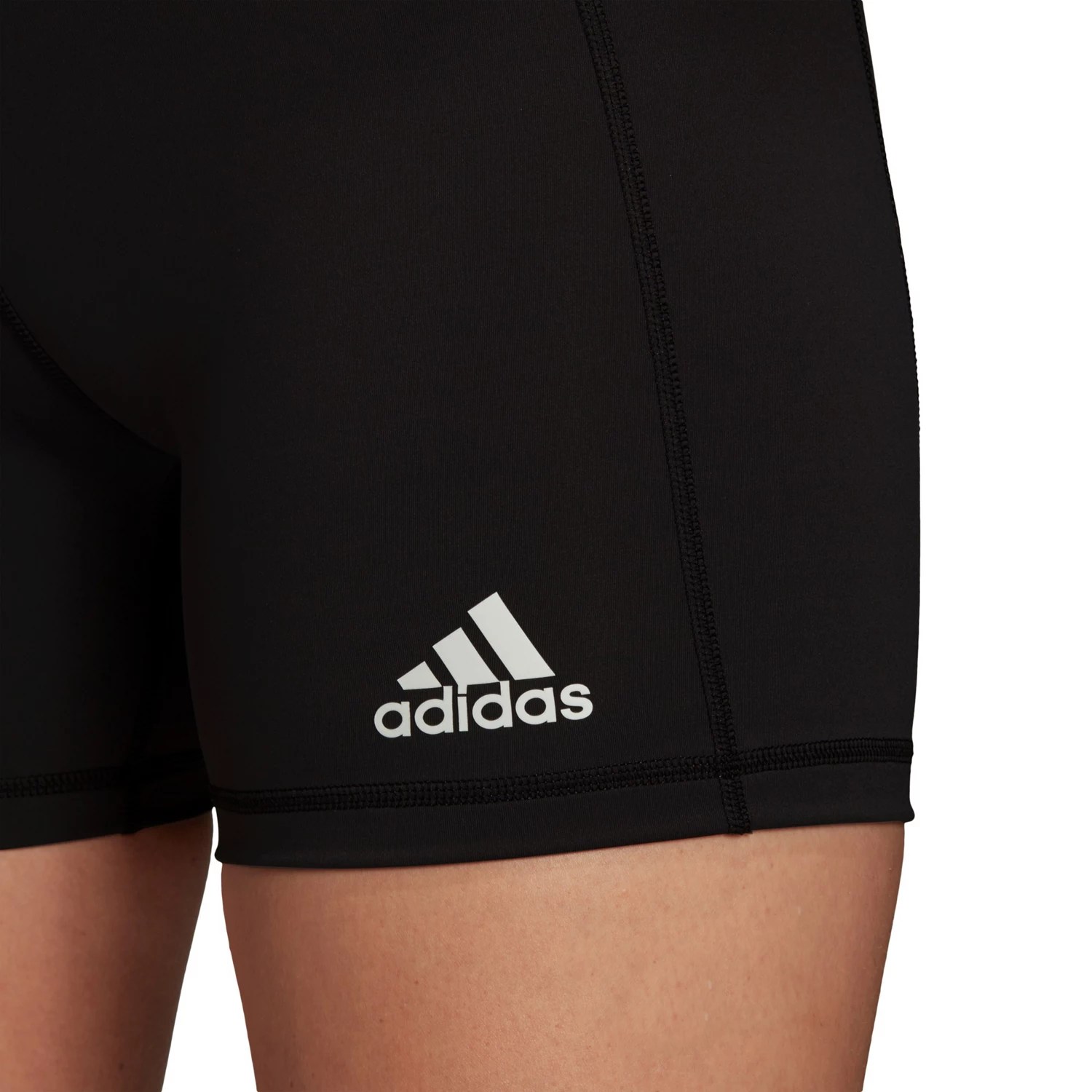 adidas Women’s TechFit Volleyball Shorts 3 in Academy