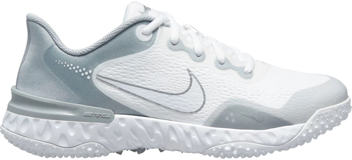 Nike Women's Alpha Huarache Elite 3 Turf Softball Shoes Academy