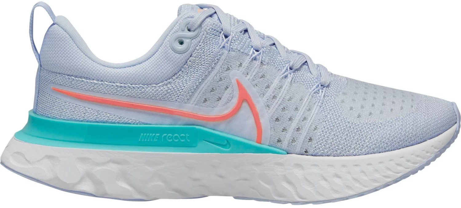 Nike Women's React Infinity Run Flyknit 2 Running Shoes Academy