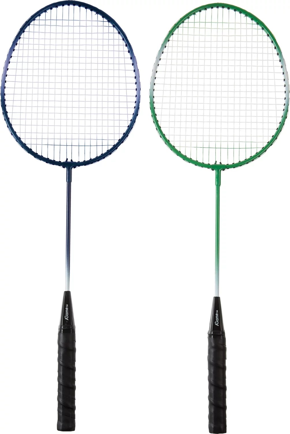 AGame 2Player Badminton Racquet Set Academy