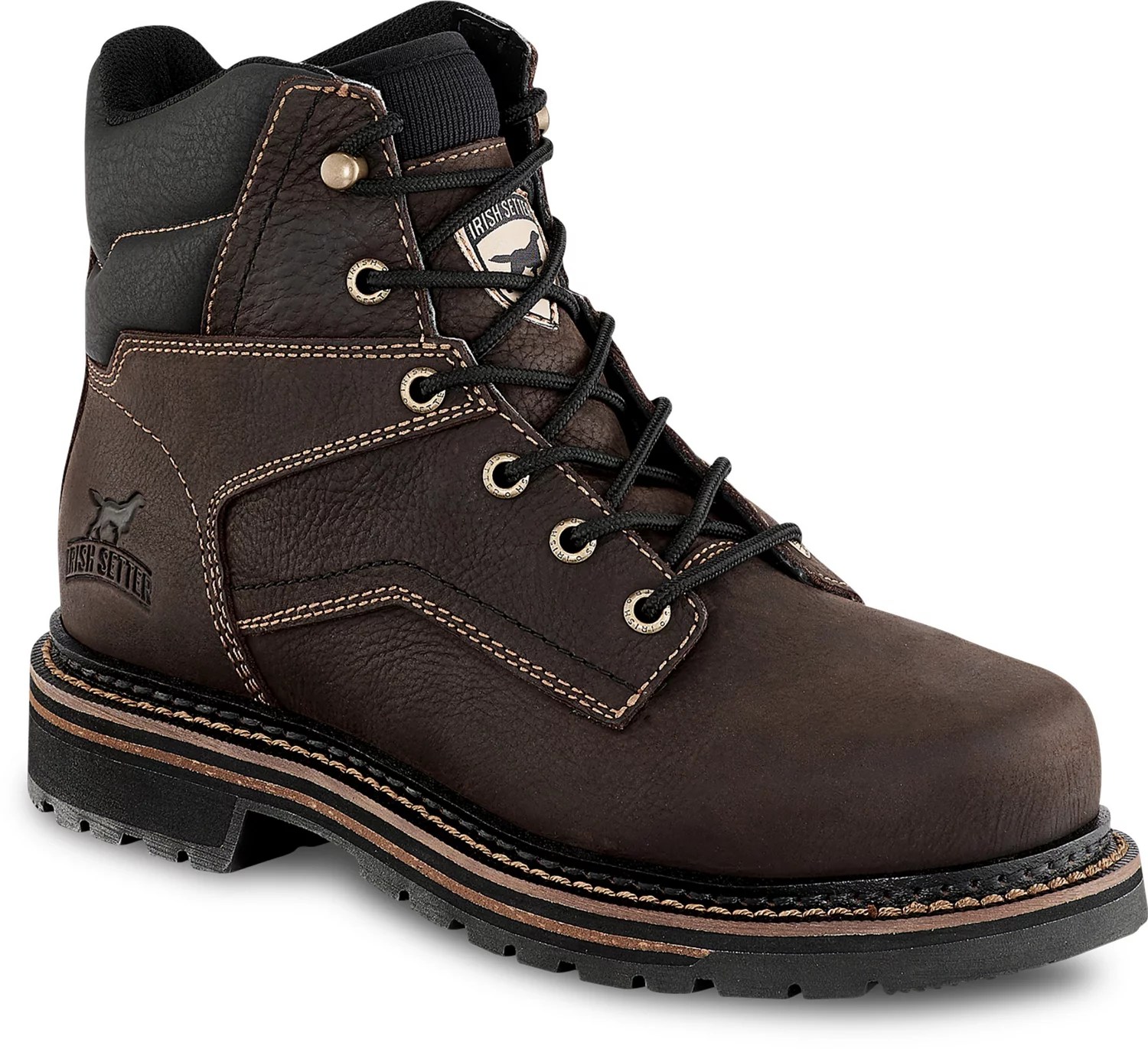 Irish Setter Women's Kittson Steel Toe 6 in Work Boots Academy