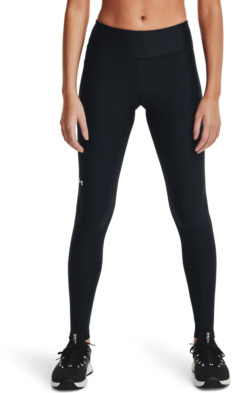 Under Armour Women's HeatGear Armour Mid Rise Leggings Academy