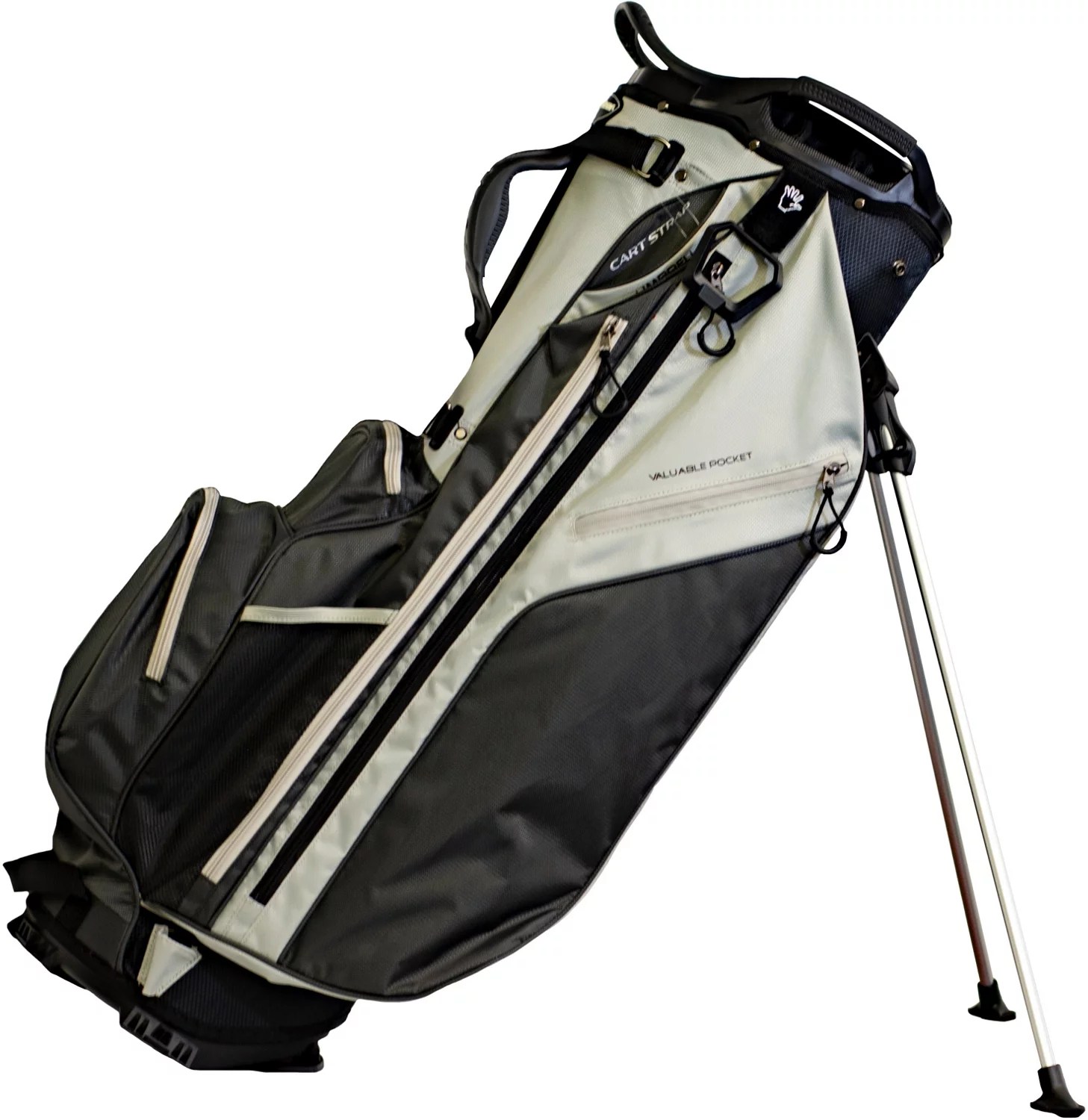 NFL Dallas Cowboys Golf Bag Dual Carry Straps 14 Way Stand Cart W/Cover