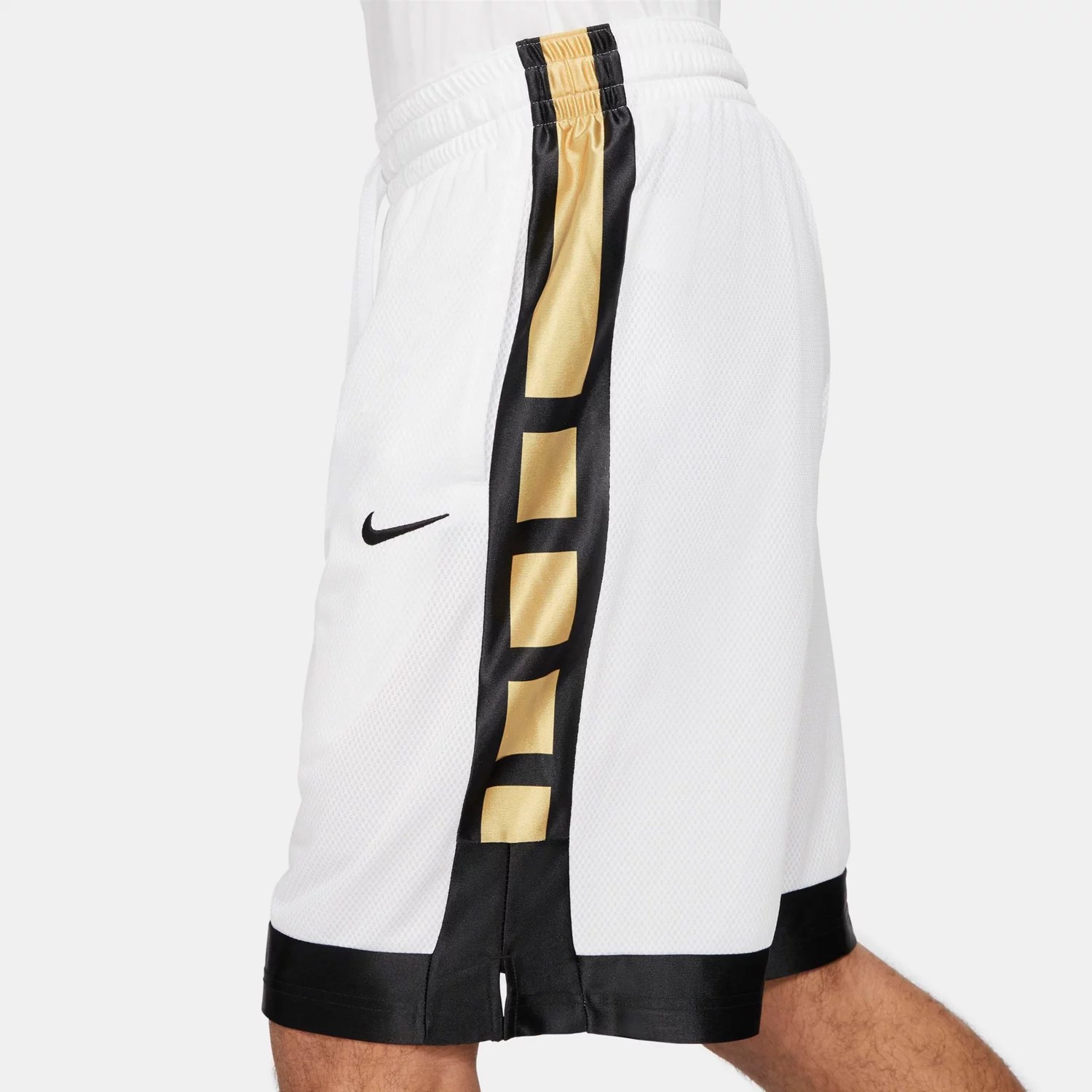 Nike Men's DriFIT Elite Stripe Basketball Shorts BrickSeek