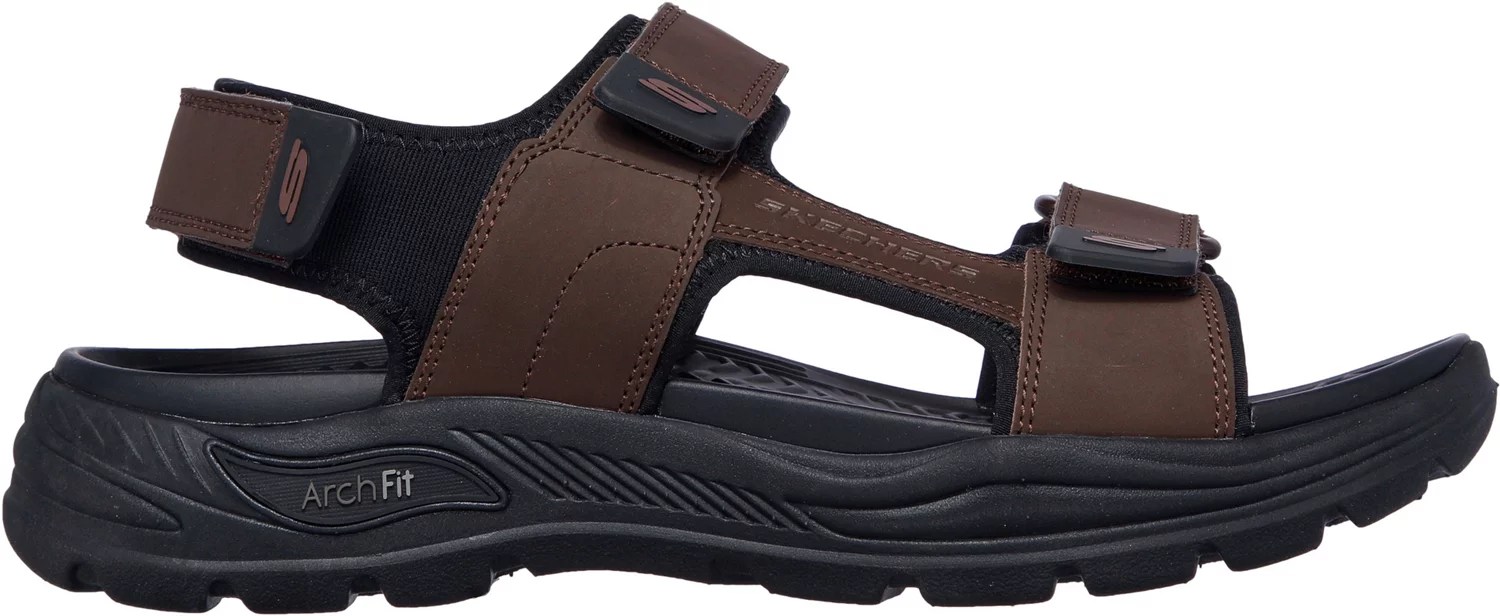 SKECHERS Men's Arch Fit Motley SD Kontra Sandals Academy