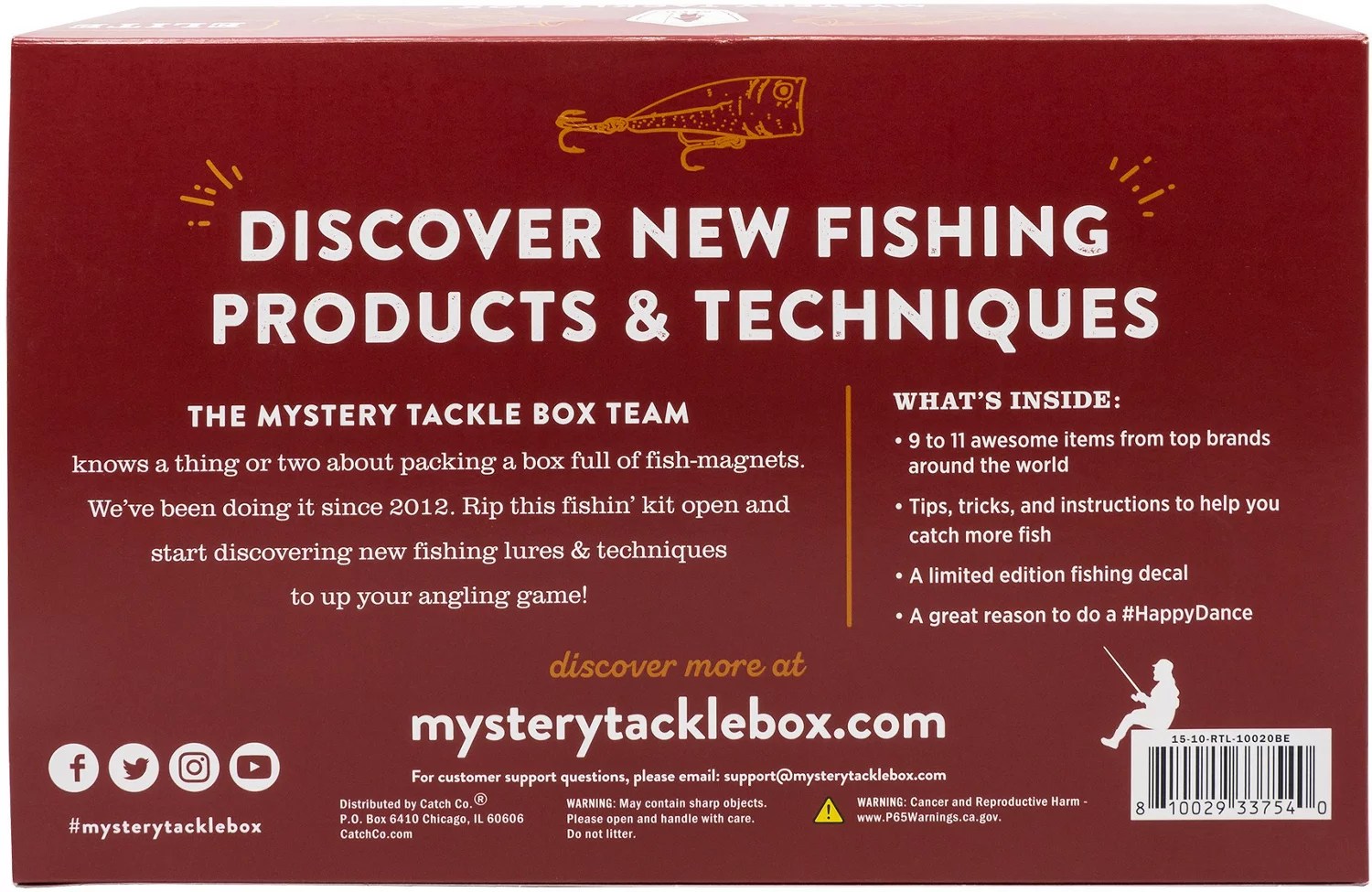 Mystery Tackle Box Elite Bass Fishing Kit Academy