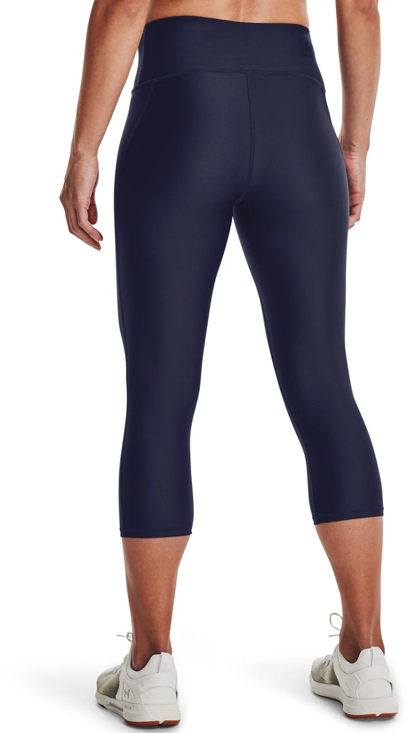 Under Armour Women's HeatGear Armour HiRise NS Capri Tights Academy