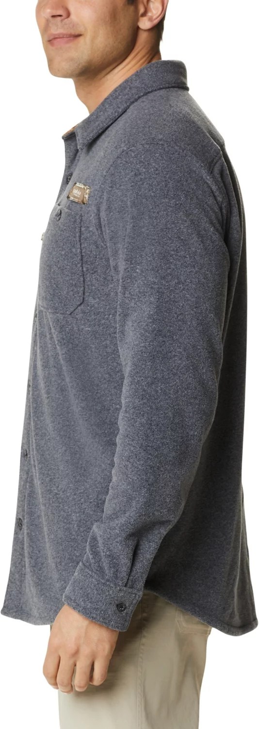 Columbia Sportswear Men's Bucktail Fleece ButtonDown Shirt Academy