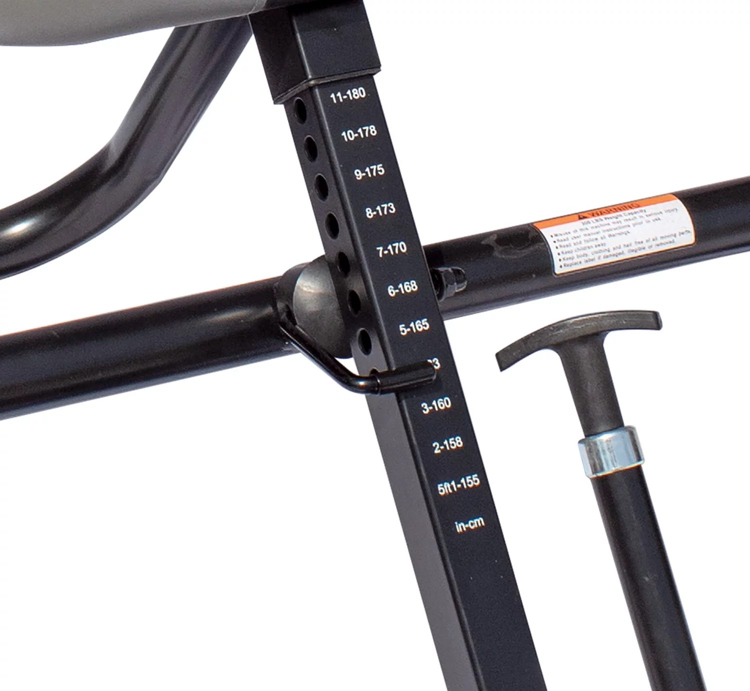 Health Gear Deluxe Inversion Table with Vibration Heat and Massage