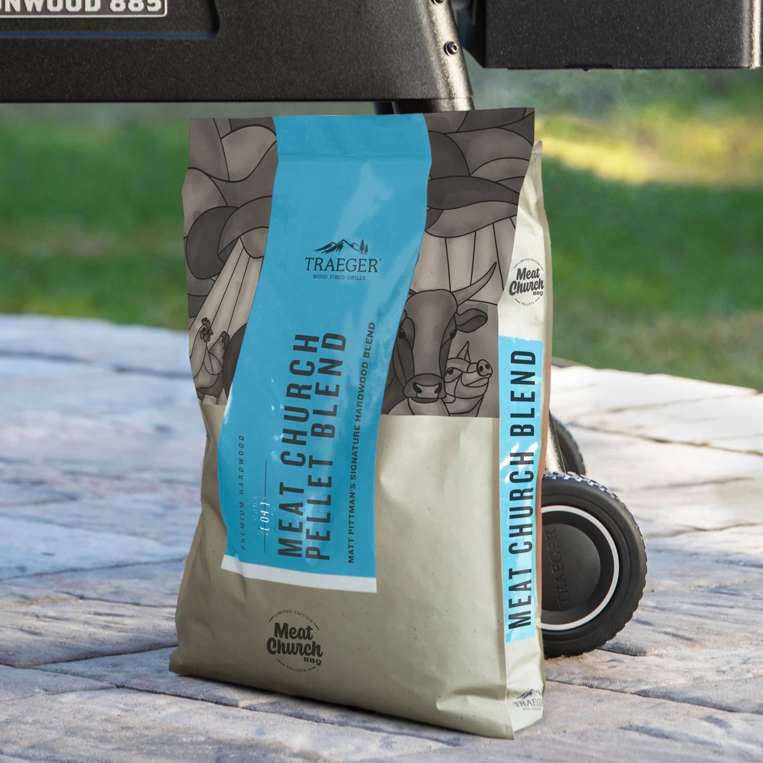 Traeger Meat Church Blend Wood Pellets Academy