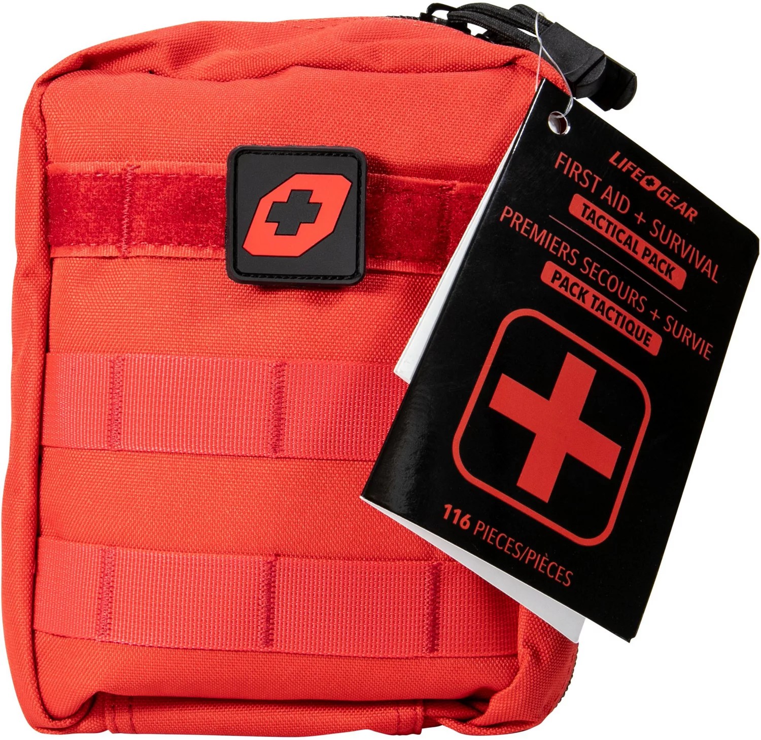 Life Gear 116 Piece Tactical Survival Kit Academy