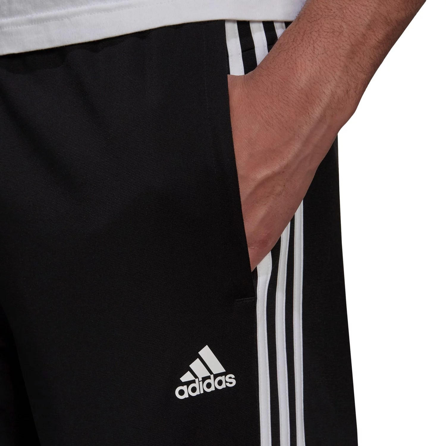 adidas Men's Warm Up 3Stripes Track Pants Academy