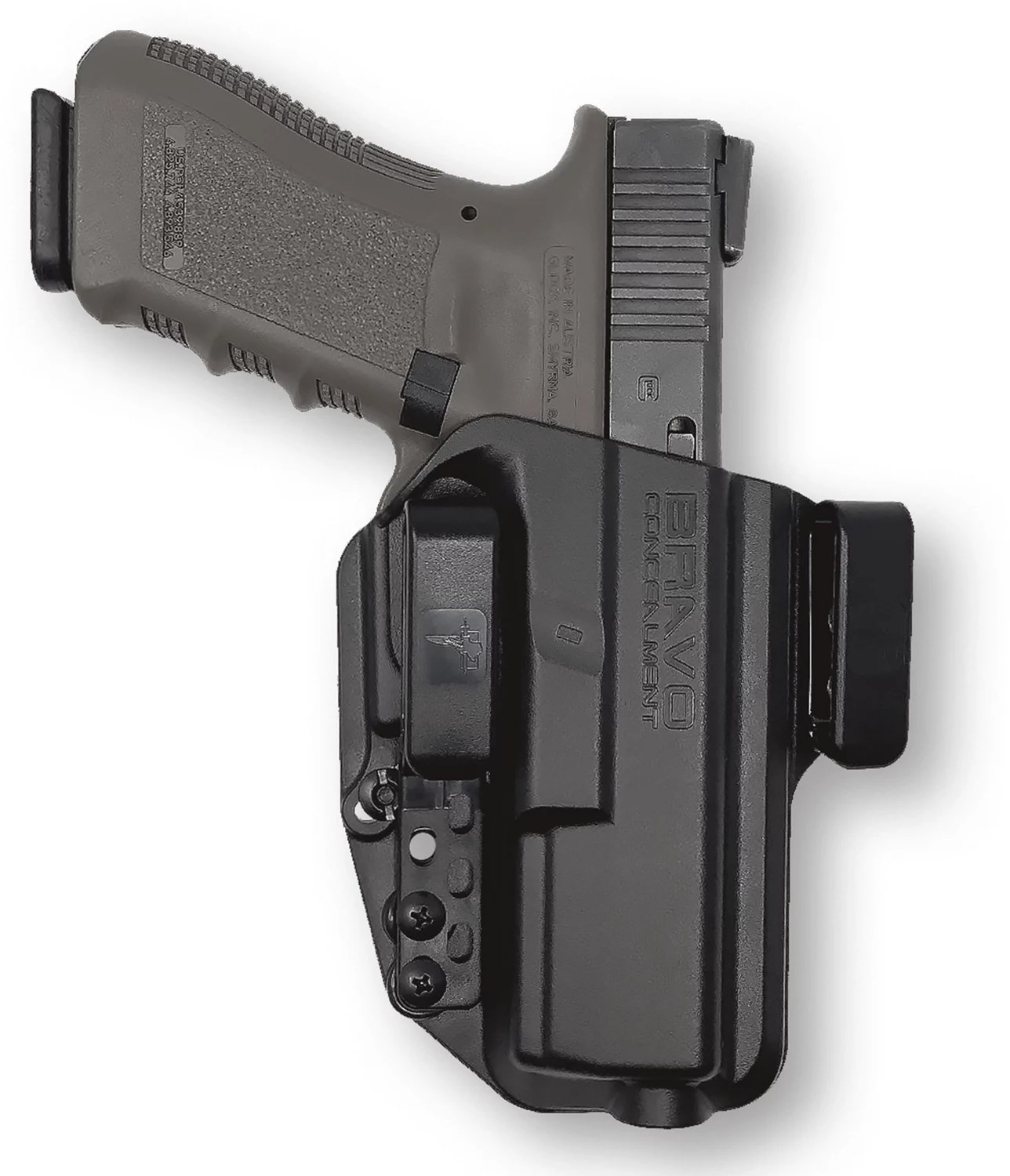 Bravo Concealment Glock 17,22,31,47, MOS IWB Holster Academy
