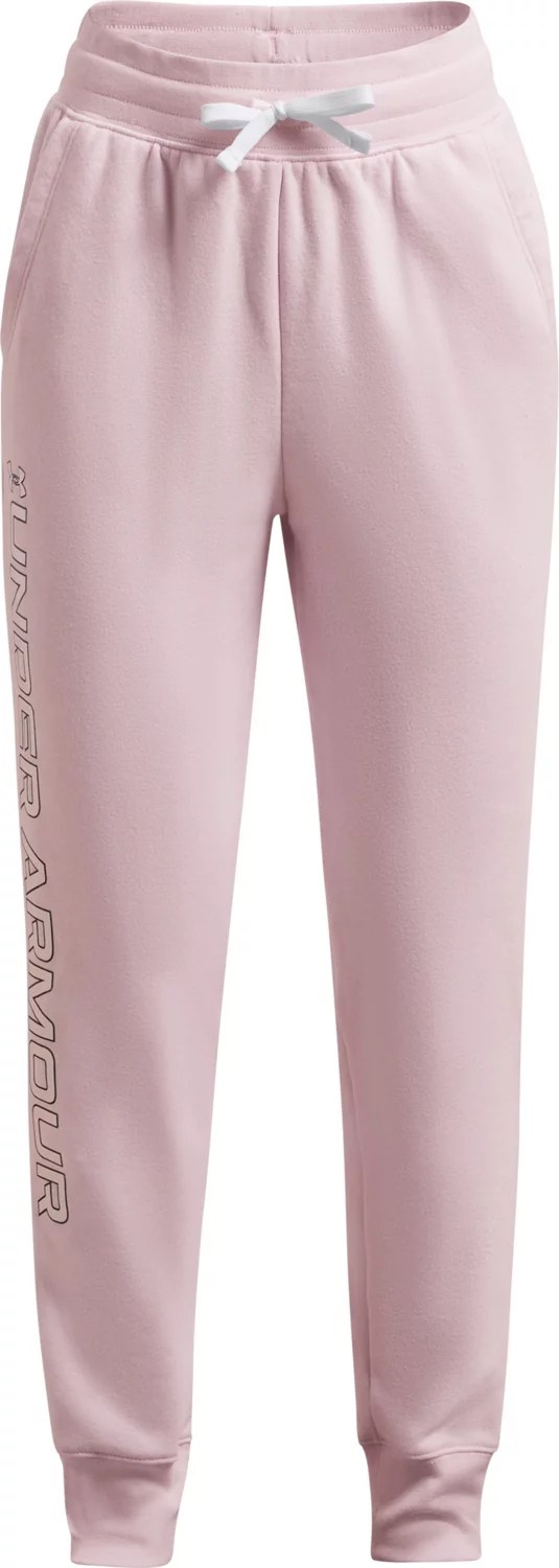 Under Armour Girls' Rival Fleece Joggers Academy