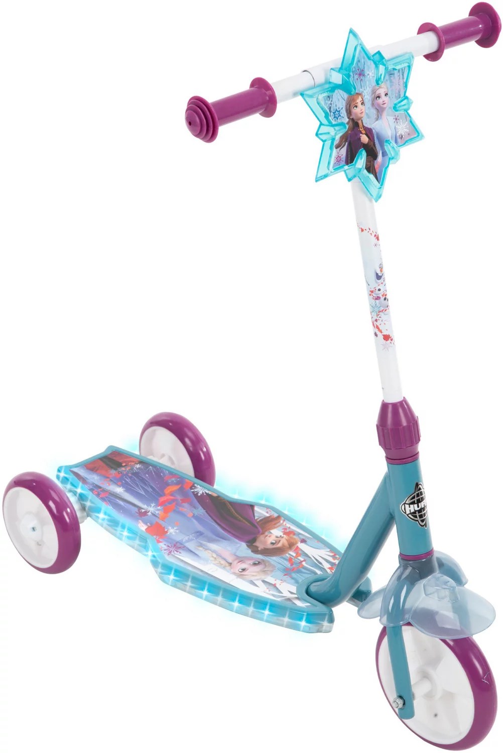 Huffy Kids' Disney Frozen ElectroLight Scooter Academy