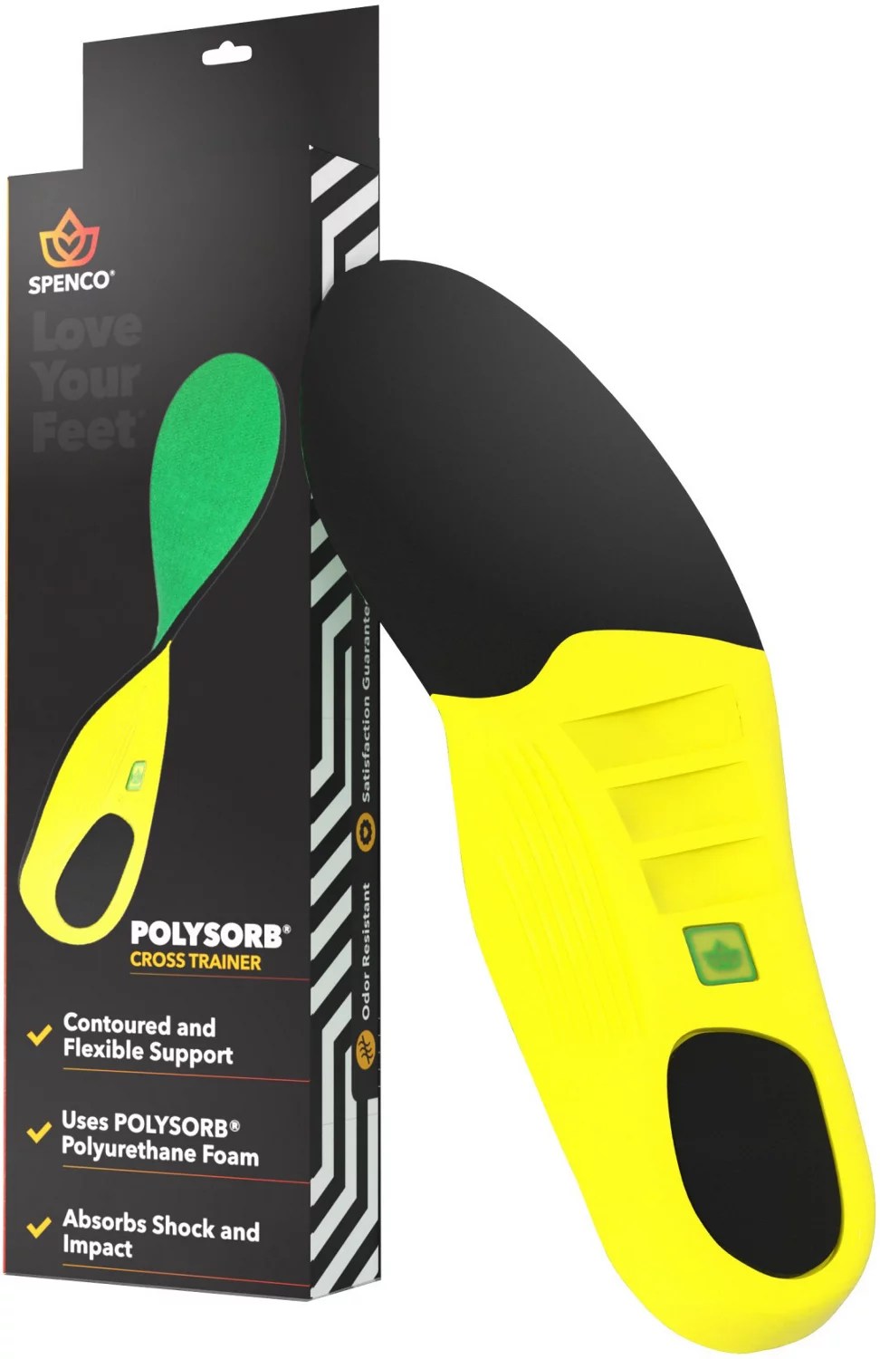 Spenco Polysorb Cross Trainer Insoles Free Shipping at Academy