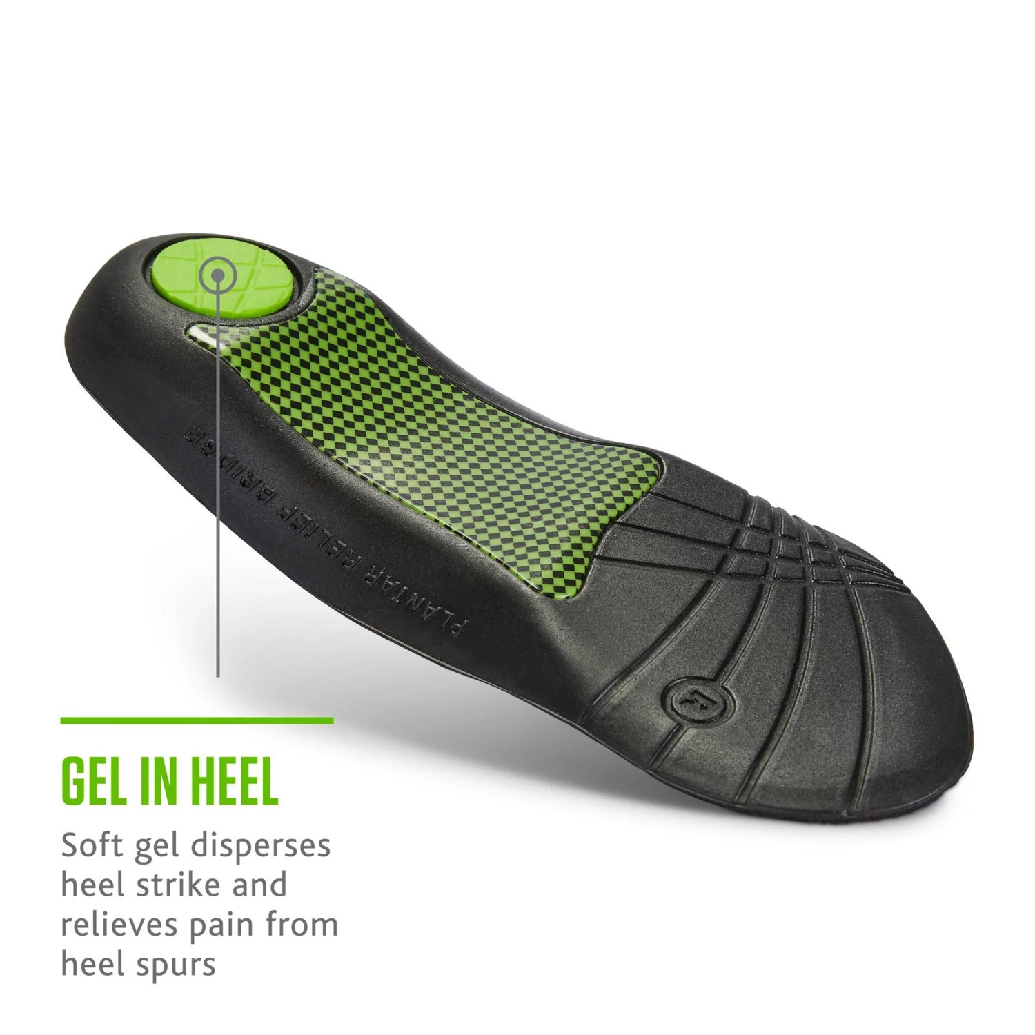 Sof Sole Men's 3/4Length Plantar Fascia Orthotic Insoles Academy