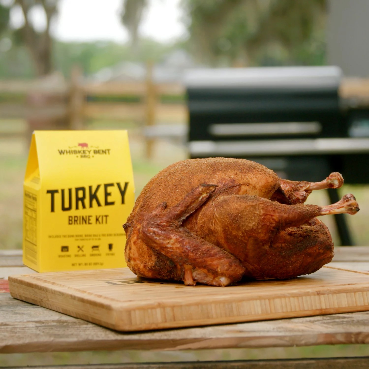 Whiskey Bent BBQ Turkey Brine and Seasoning Kit Academy