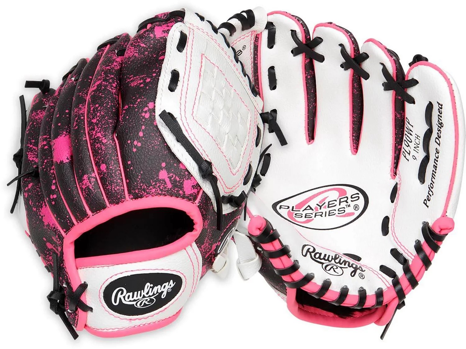 Rawlings Youth Splatter Paint TBall Glove Academy