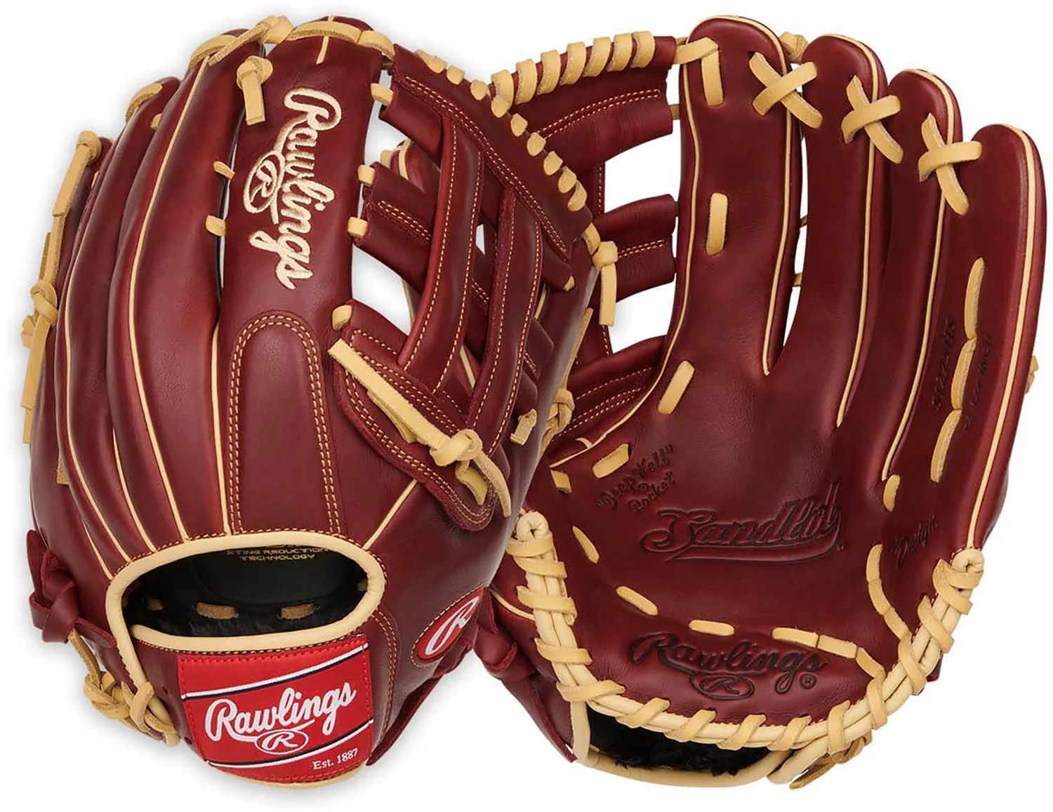 Rawlings 12.75" Adult Sandlot Baseball Glove Academy