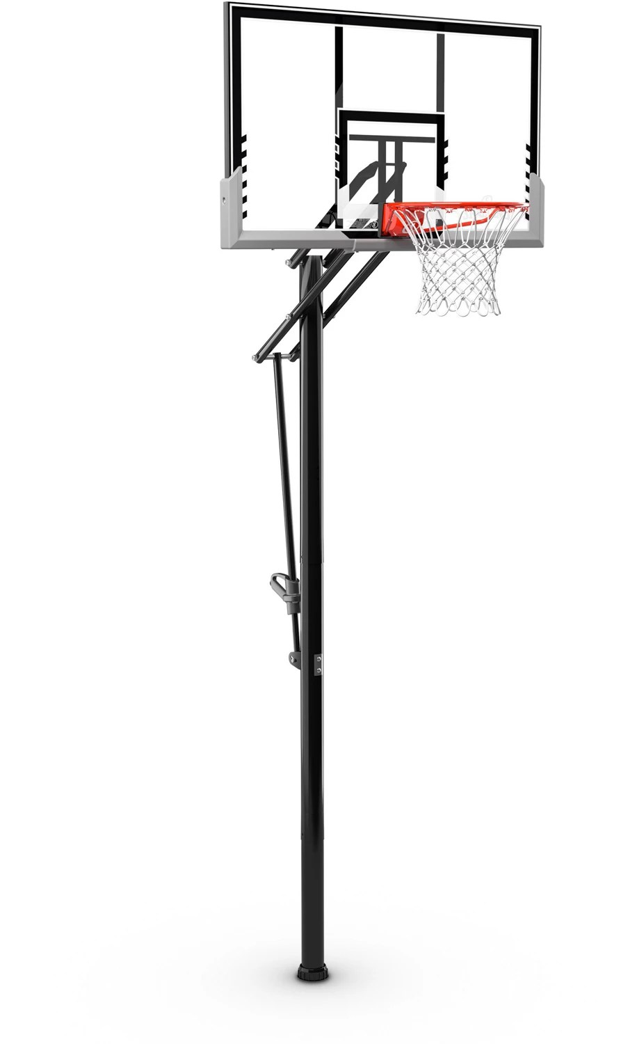 Spalding Pro Glide 54 in Inground Acrylic Basketball Hoop Academy