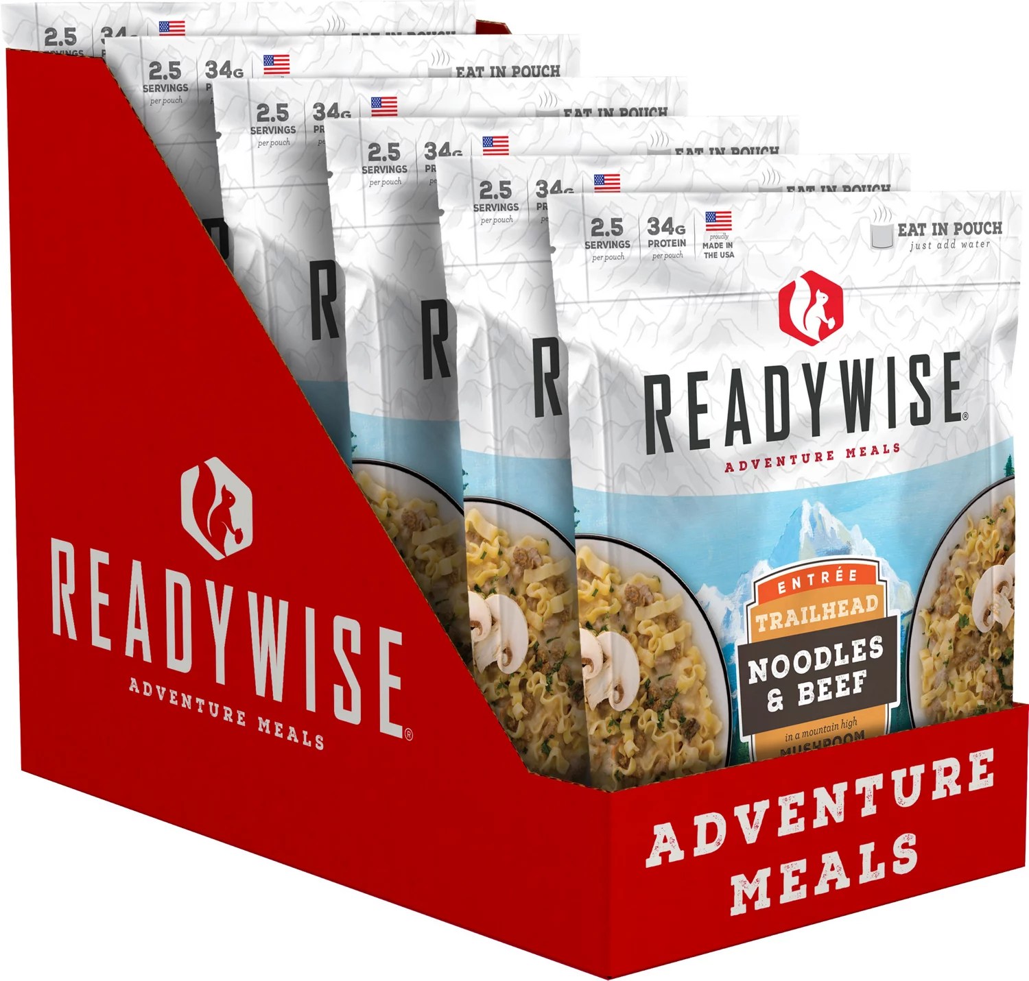 Wise Company Readywise Trailhead Noodles and Beef 6Pack Academy
