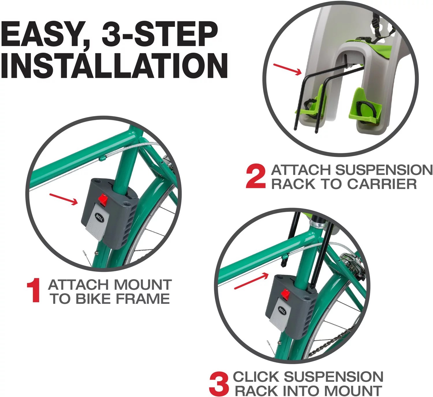 How To Install Bell Child Bike Seat