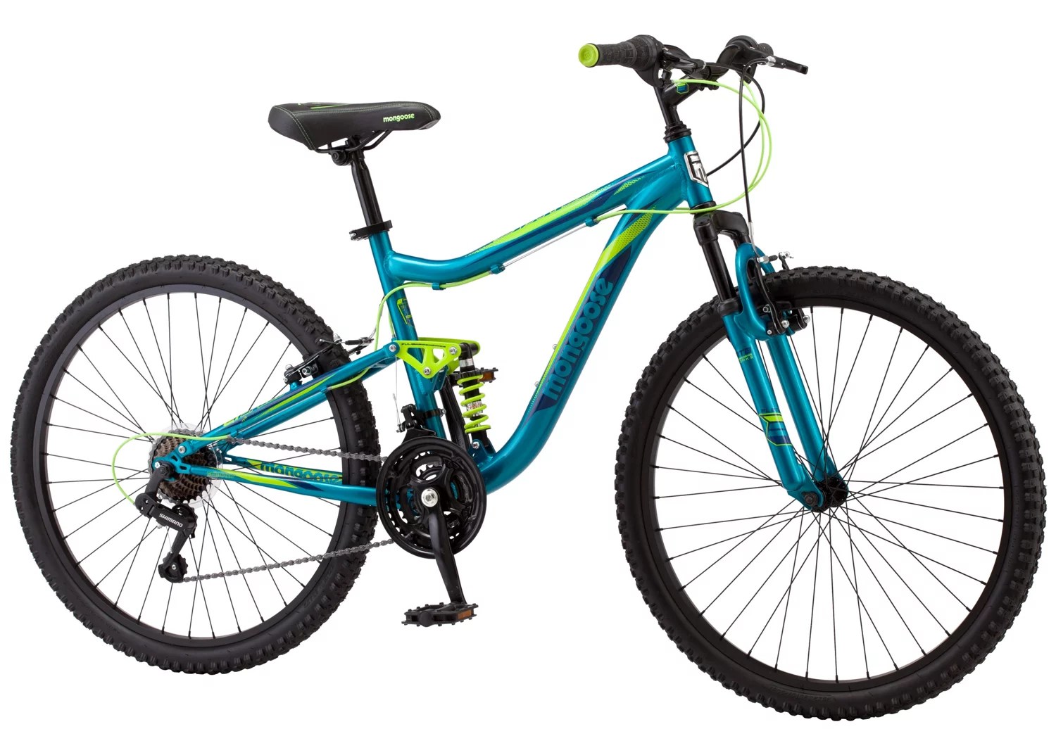 Mongoose Women's Status 2.2 26 in Full Suspension Mountain Bike Academy
