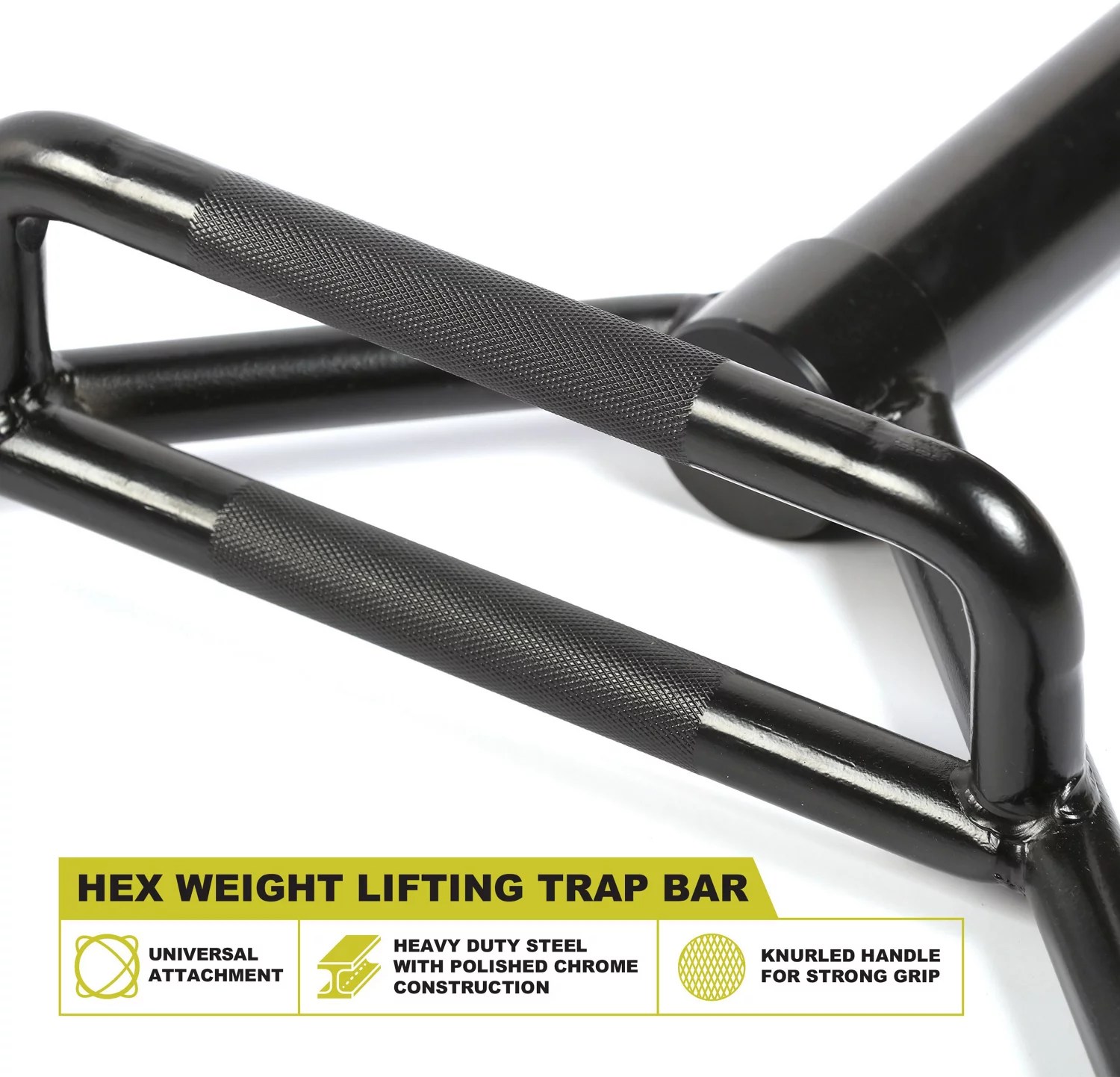 PRCTZ Olympic Hex Weight Lifting Trap Bar Academy