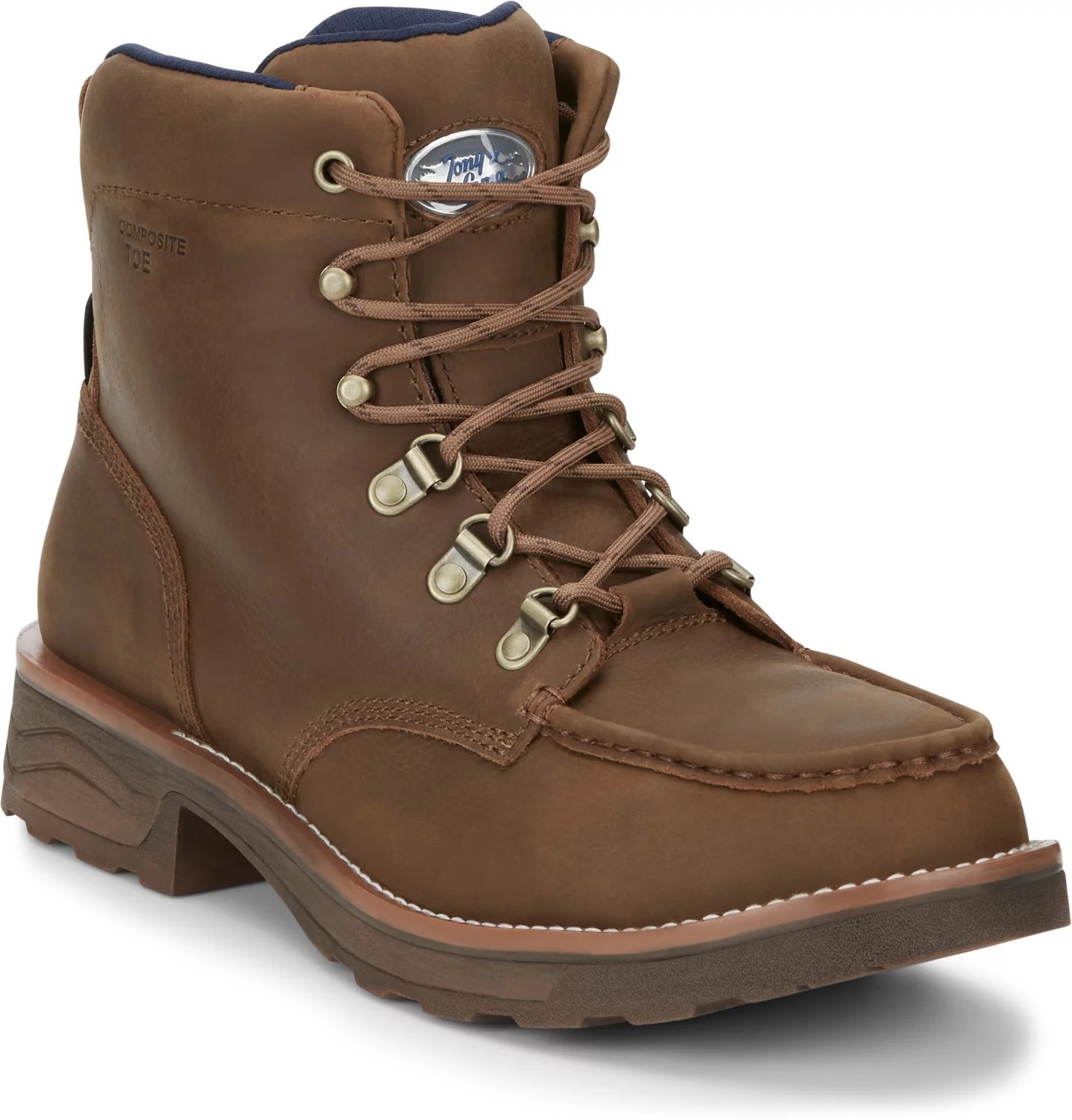 Tony Lama Men’s Conductor LaceUp Western Work Boots Academy