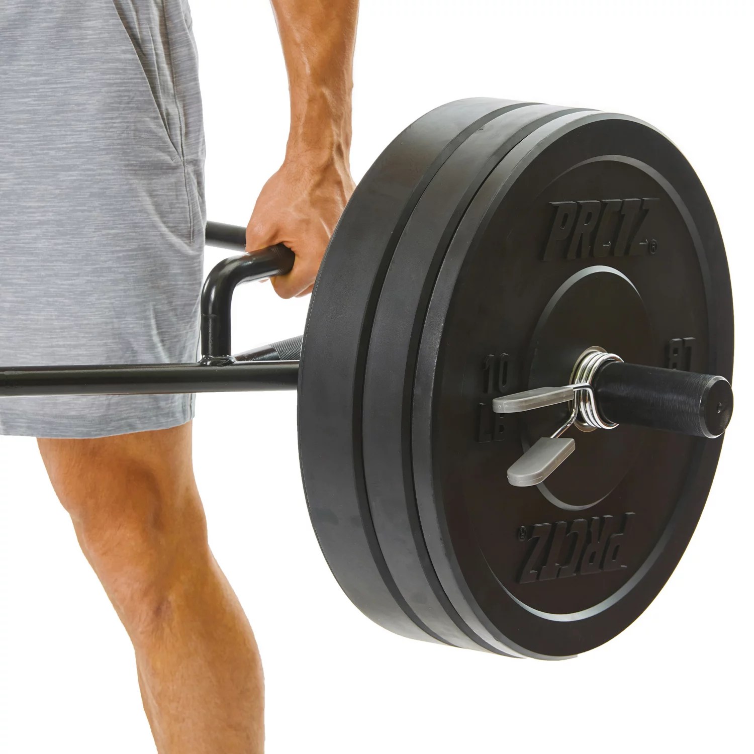 PRCTZ Olympic Hex Weight Lifting Trap Bar Academy