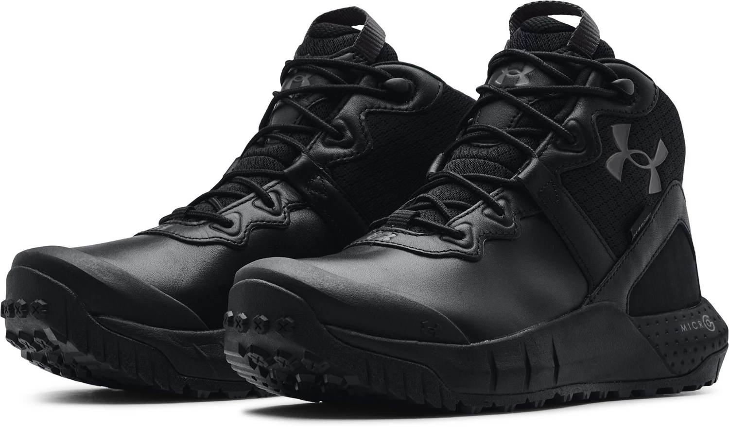 Under Armour Women's Micro G Valsetz Mid Leather Waterproof Tactical