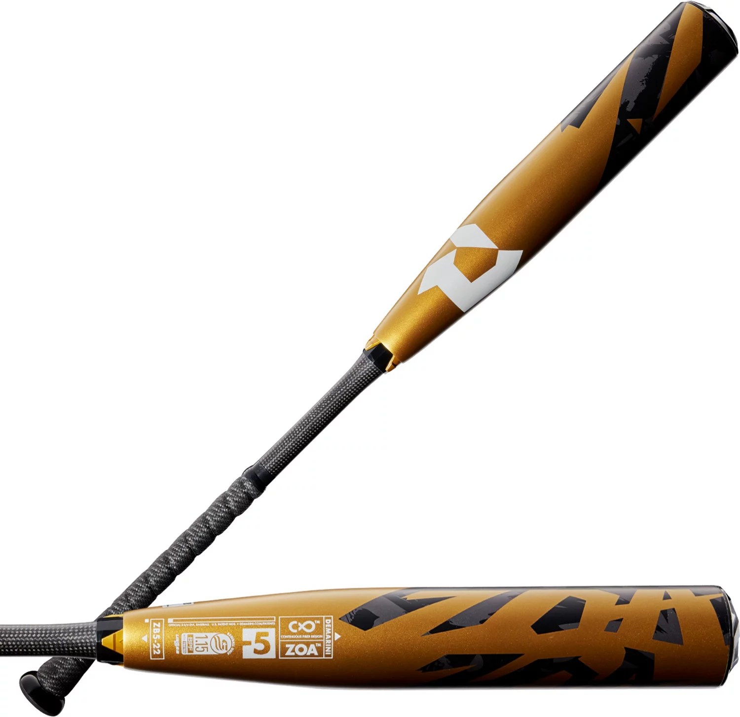 DeMarini Adults' Zoa 2022 Composite Baseball Bat (5) Academy