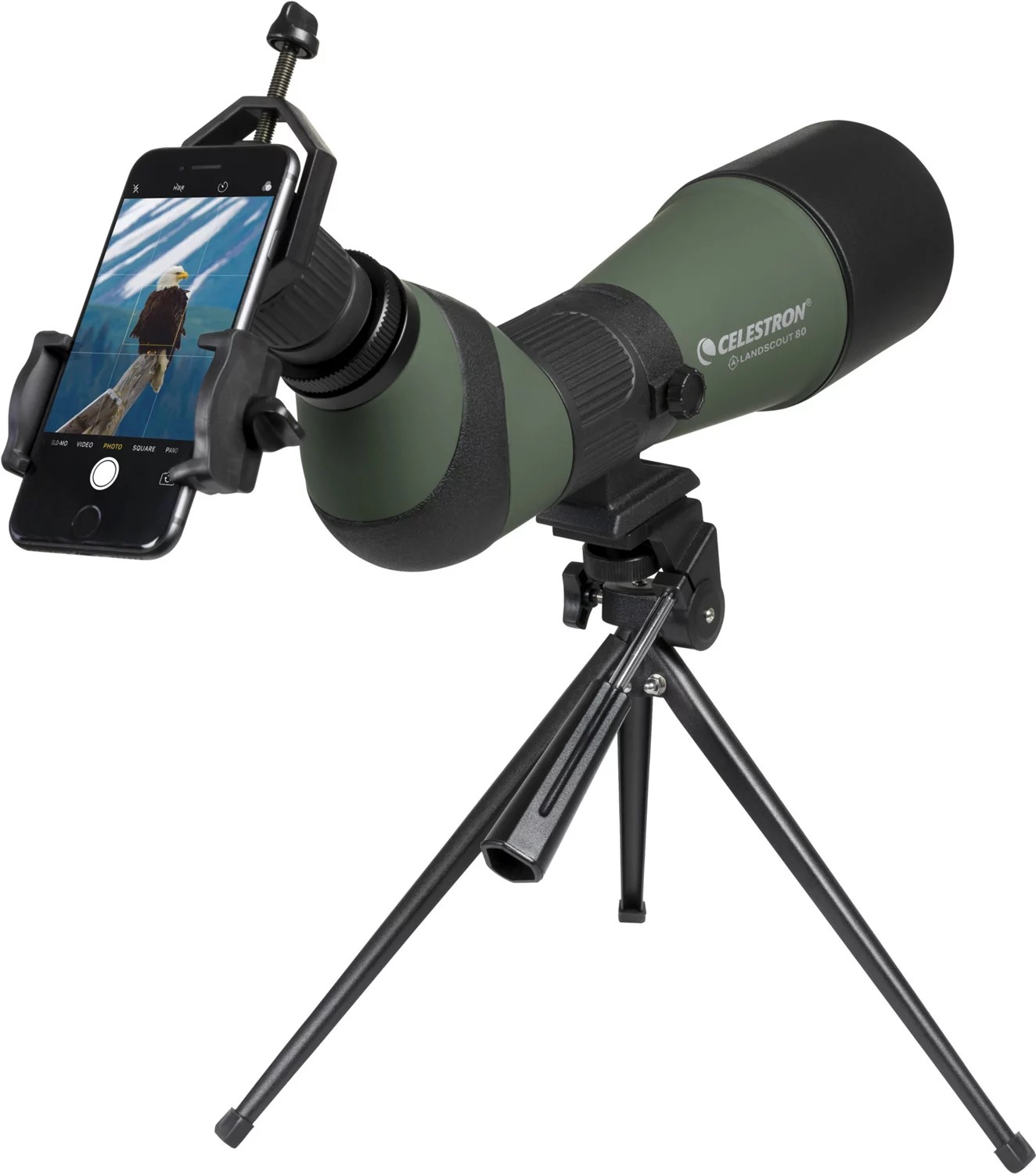Celestron LandScout 2060x80mm Spotting Scope Academy