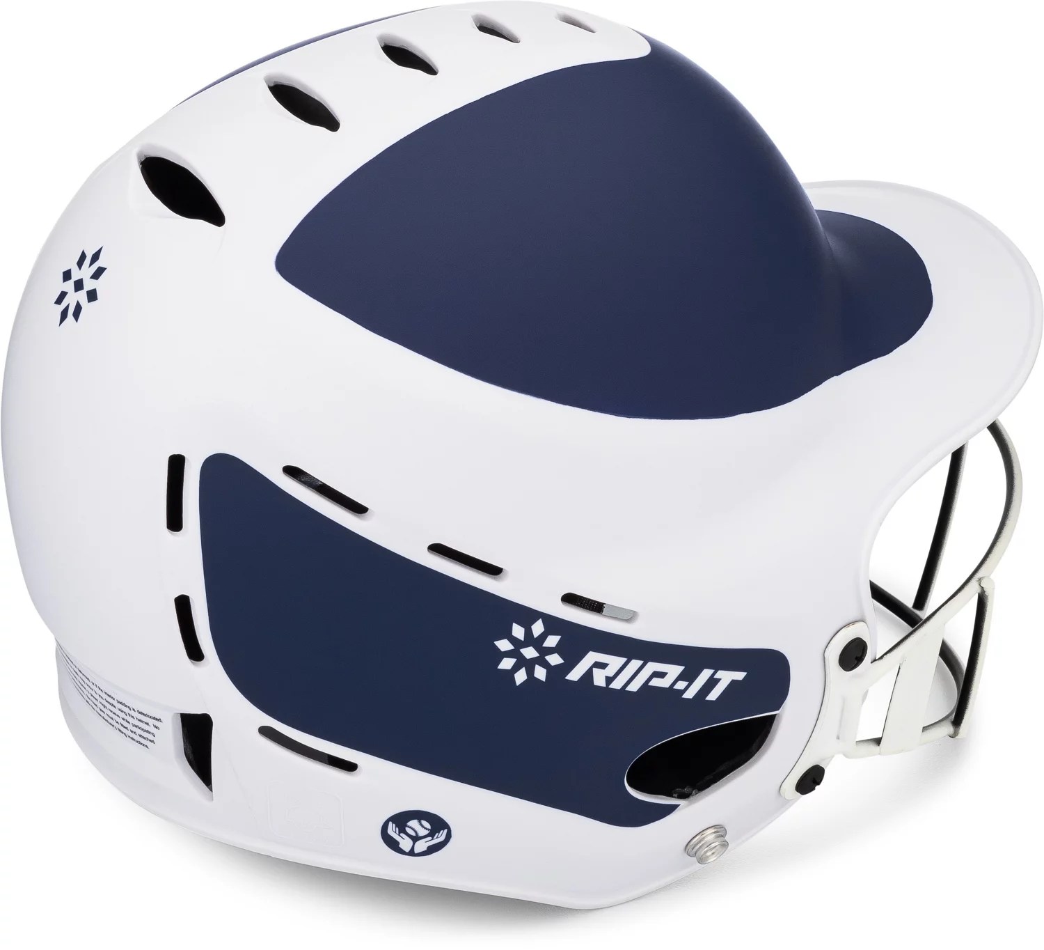 RIPIT Women's Vision Pro Matte Two Tone Softball Batting Helmet Academy