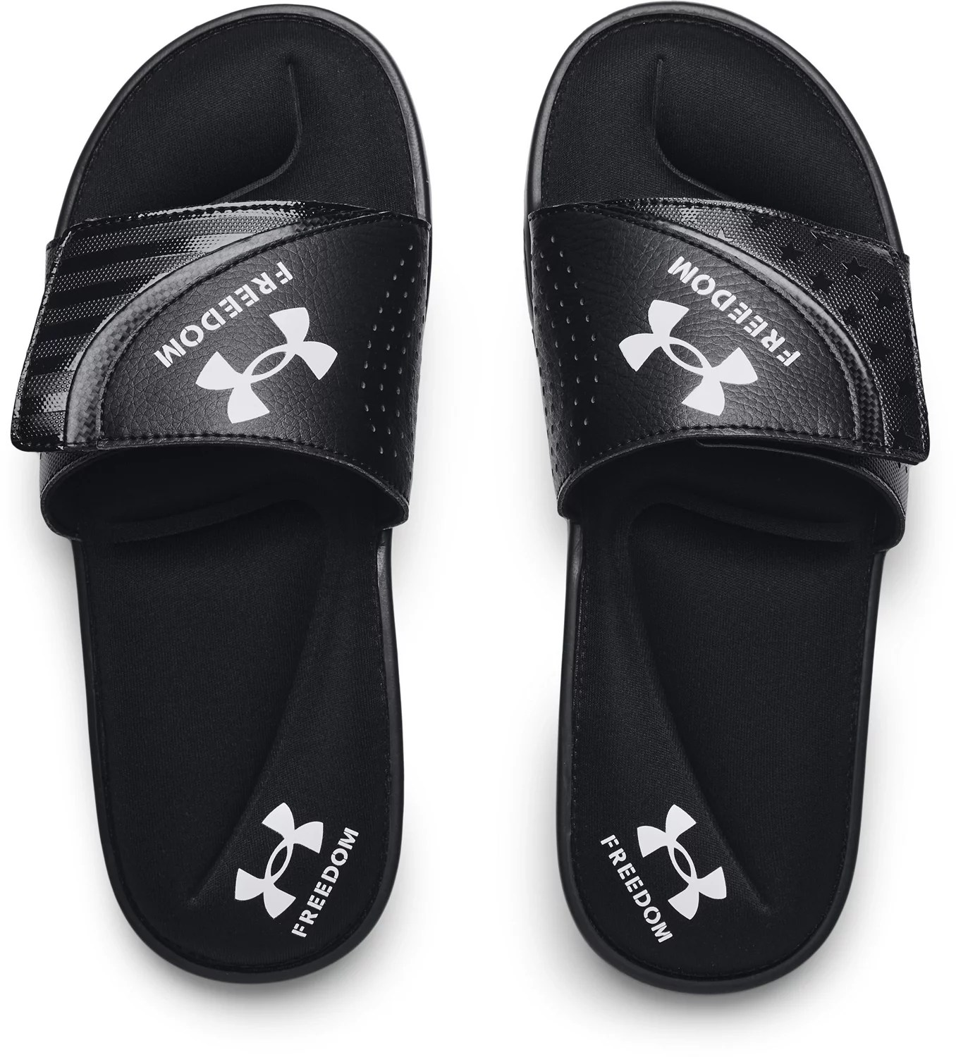 Under Armour Men's Ignite Freedom SL Slides Academy