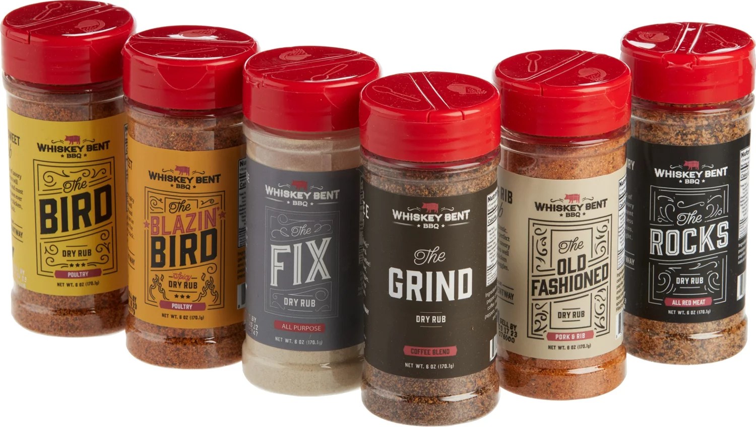 Whiskey Bent BBQ Seasoning Kit 6Pack Free Shipping at Academy