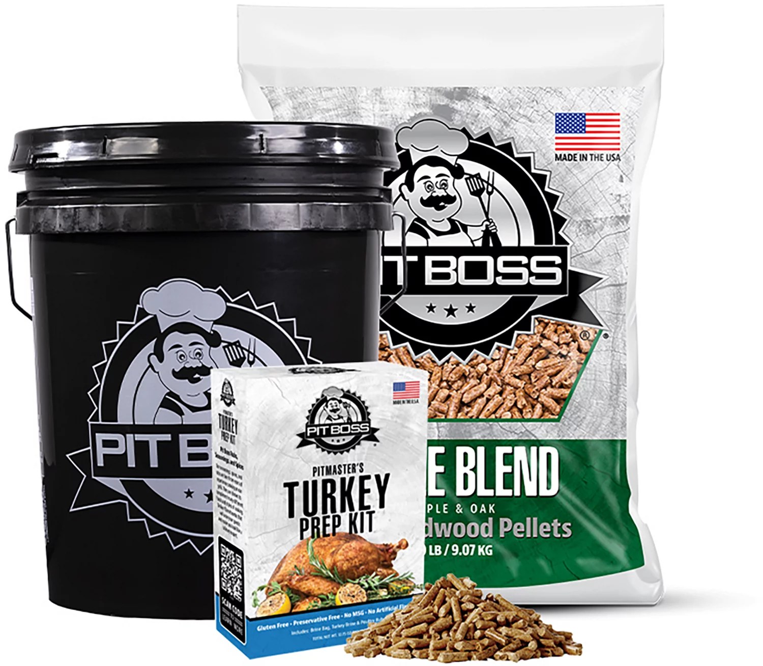 Pit Boss Pellet Bucket Turkey Kit Academy