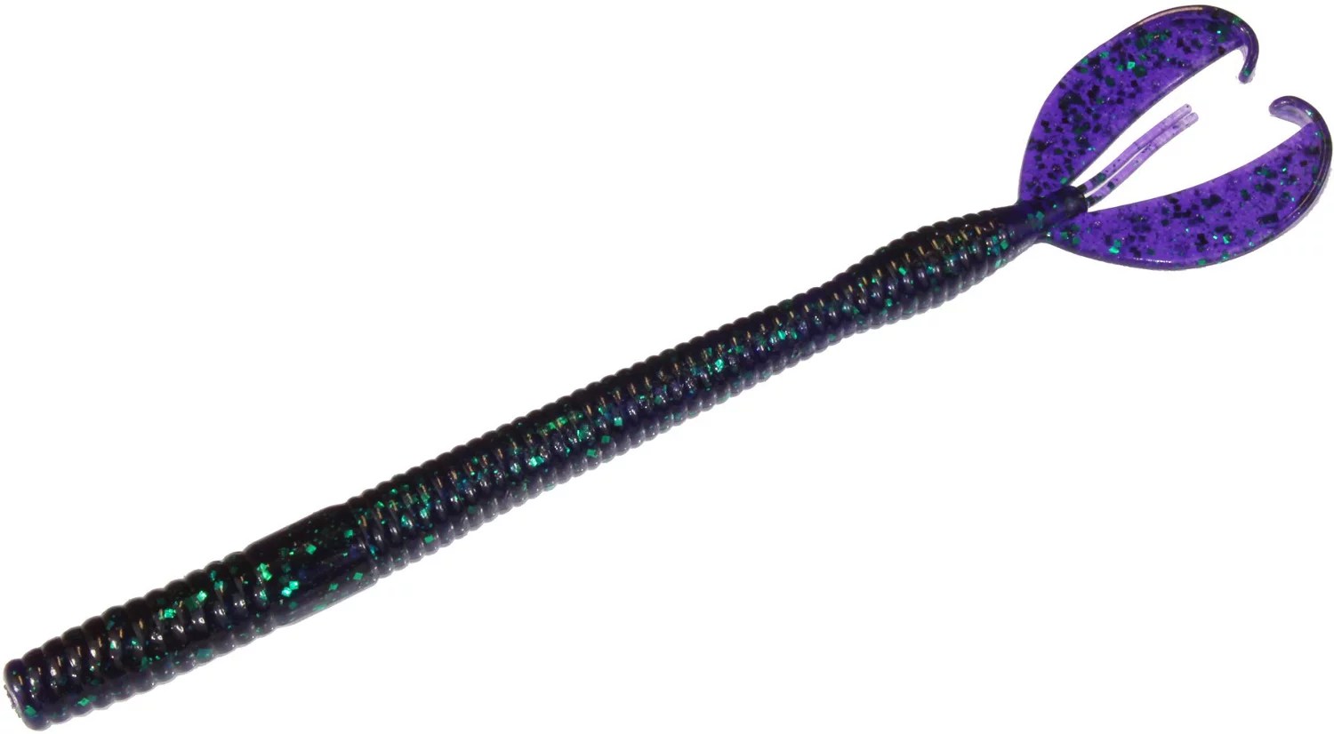 Zoom Z Craw Junebug Unrigged Plastic Worm Baits 10Pack Academy