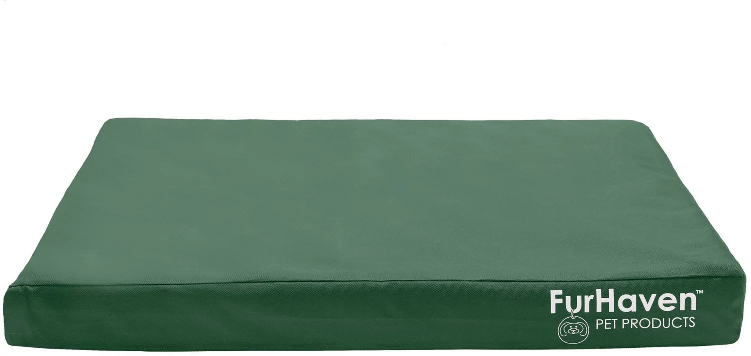 FurHaven Deluxe Orthopedic Medium Indoor Outdoor Pet Bed Academy