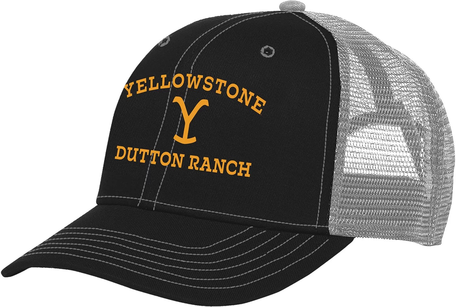 Changes Adults' Yellowstone Dutton Ranch Trucker Hat Academy