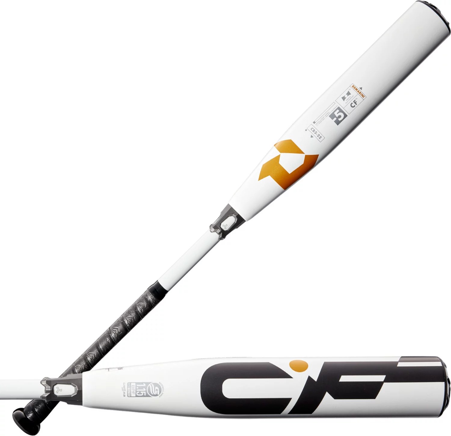 DeMarini Adults' CF 2022 Composite Baseball Bat (5) Academy