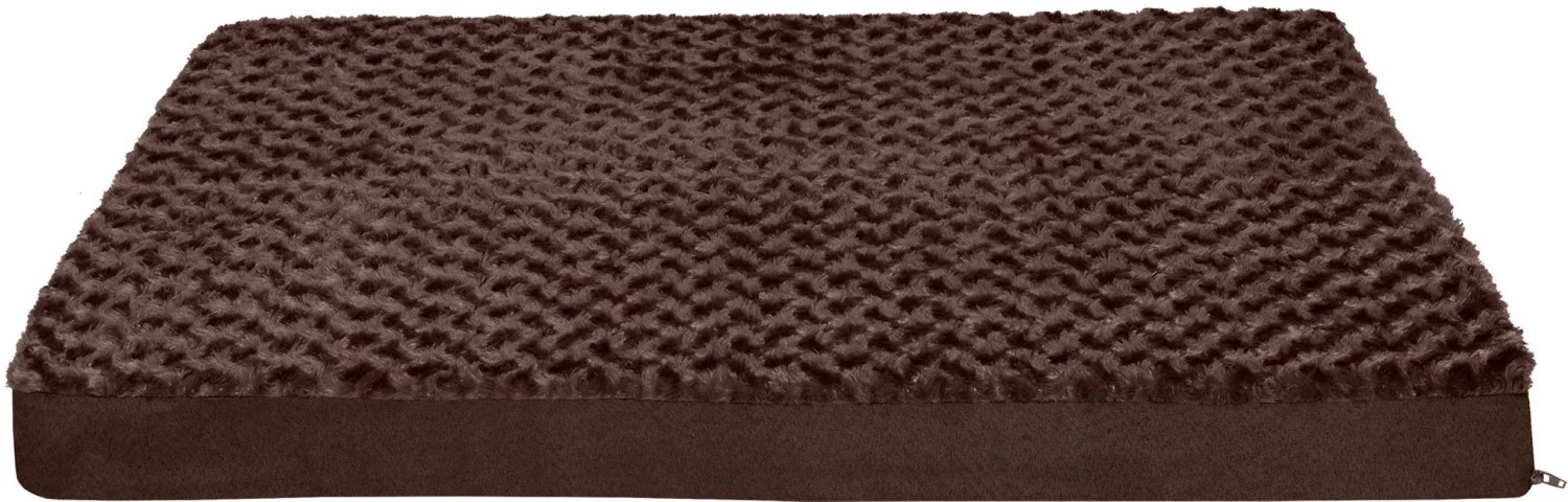 FurHaven Deluxe Ultra Plush Orthopedic Large Mattress Pet Bed Academy