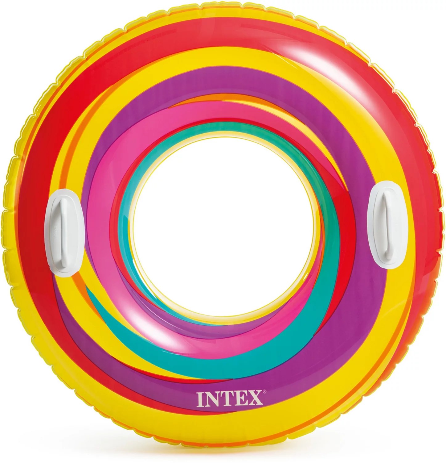 INTEX Swirly Whirly Inflatable Tube Academy