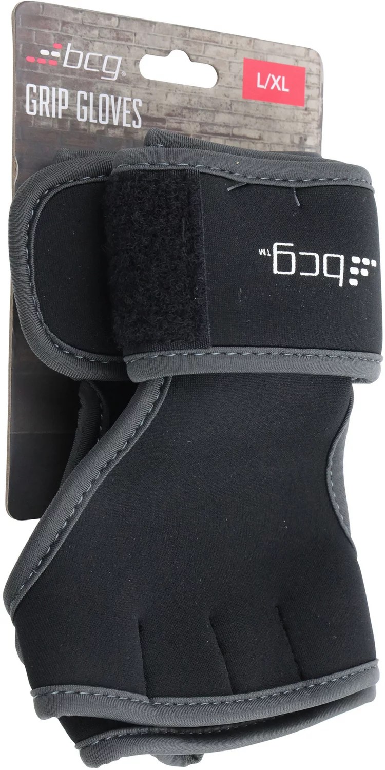 BCG Cross Fit Grip Weight Lifting Gloves Academy