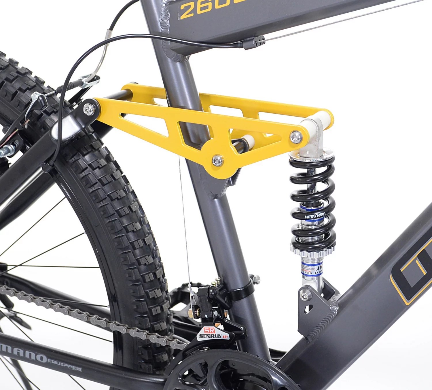 Ozone 500 Trail Hawk Dual Suspension 21Speed Mountain Bike Academy