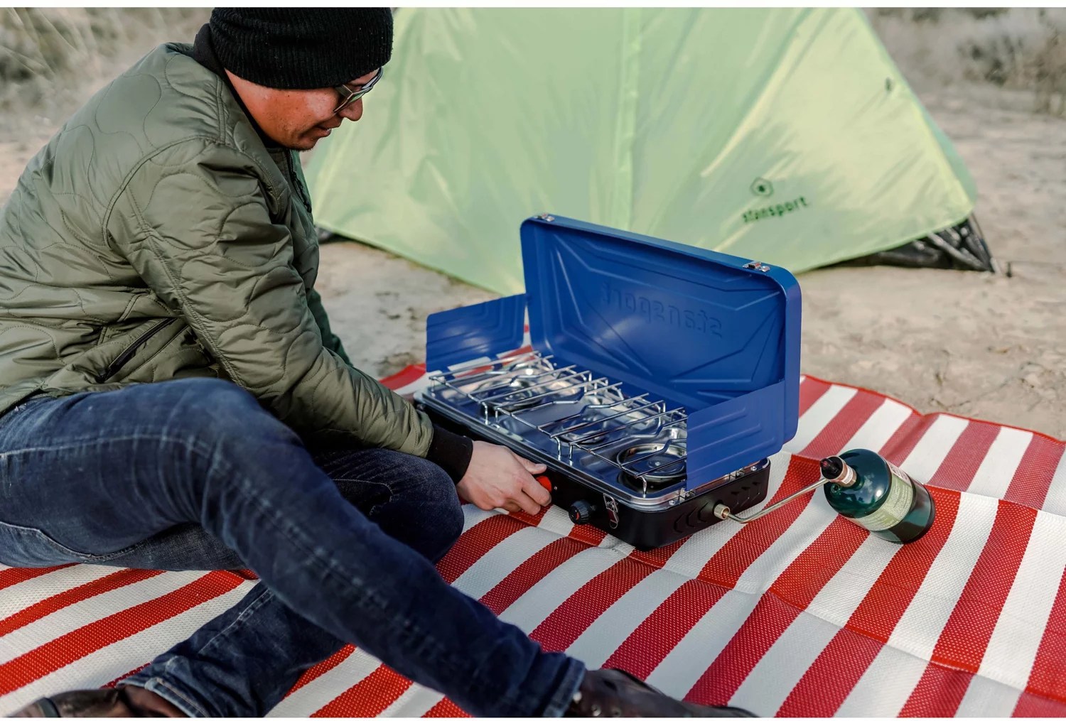 Stansport 3Burner Propane Stove Academy