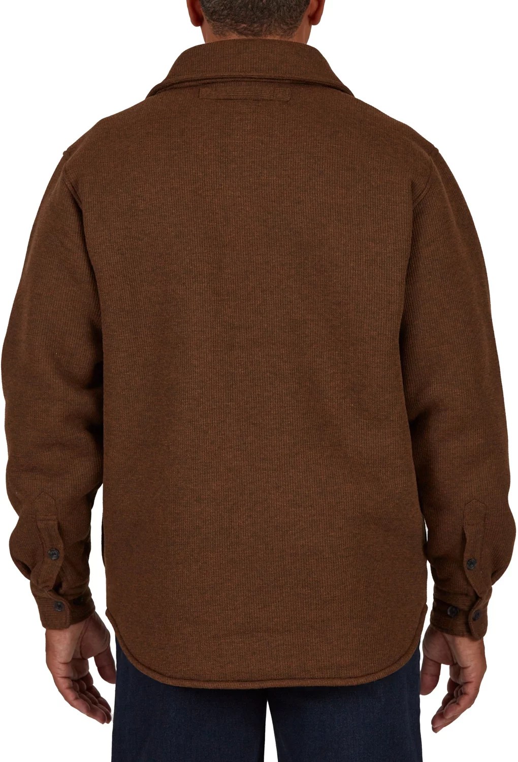 Smith's Workwear Men's Sherpa Lined Microfleece Shirt Jacket Academy